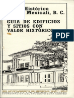 Guía de Edificios y Sitios Con Valor Histórico (Ayuntamiento de Mexicali)