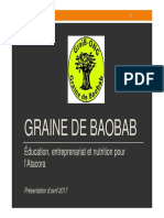 Graine de Baobab - Présentation