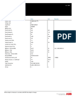 Motor Data For 32038