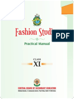 5 - Fashion Studies - Practical Manual - XI