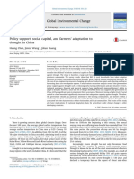 Chen Et Al. (2policy Support, Social Capital, and Farmers' Adaptation To Drought in China. Global Environmental Change.