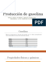 Producción de La Gasolina