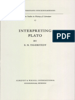 E.N. Tigerstedt-Interpreting Plato-Almqvist & Wiksell International (1977) PDF