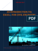 Excel For Civil Engineers Preview PDF