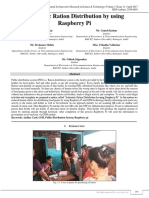 Automatic Ration Distribution by Using Raspberry Pi