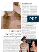 HELLO! Magazine Laser Eye Surgery Article