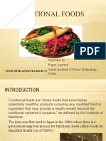 Functional Foods: Presented by Nupur Agarwal Amity Institute of Food Technology, Noida