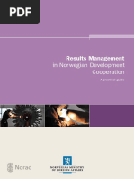 Results Management in Norwegian Development Cooperation