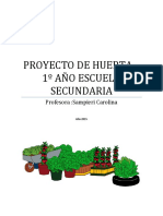 Proyecto de Huerta