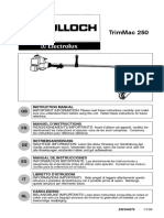 McCULLOCH Trim Mac 250 User Manual