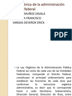 Ley Orgánica de La Administración Publica Federal Ok