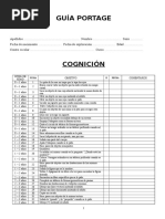 Formato GUIA PORTAGE - Completa