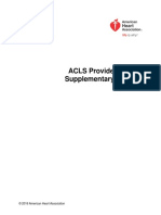 ACLS Provider Manual Supplementary Material: © 2016 American Heart Association