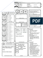 Adran: Ranger 3 Outlander Wood Elf Chaotic Good