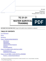 Water Survival Training