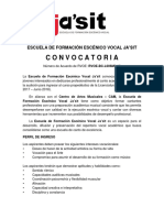 Convocatoria Ja'sit Otoño2017