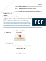 Evidencia 1. Diagnóstico Fundamentación y Plan de Acción