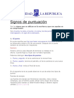 Signos de Puntuación