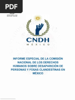 Informe Especial, CNDH