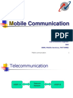 Obile Communication: Dileep.P.M Sub Divisional Engineer BSS BSNL Mobile Services, PATTAMBI