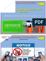 Defensive Driver Safety Training PDF