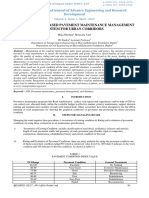 A Review On Gis-Based Pavement Maintenance Management System For Urban Corridors-Ijaerdv04i0352613n