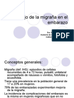 Manejo de La Migraña en El Embarazo