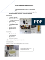 Productividad Primaria en Un Medio Acuático