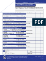 Cows Induction Flow Sheet PDF