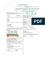 Prueba Quimica 8vo Basico Presion y D°