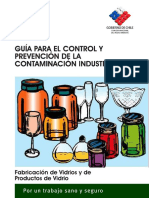 Control y Prevención de Riesgos en La Fabricacion de Vidrio PDF