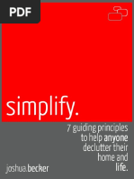 Joshua Becker-Simplify 2011 PDF