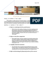 Class 12 Accountancy Project (Specific) Ratio Analysis Pidilite