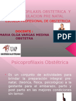 Psicoprofilaxis Obstetrica y Estimulacion Pre Natal Clase I