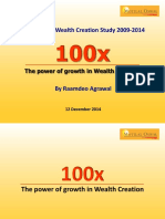 19 Annual Wealth Creation Study 2009-2014: 12 December 2014