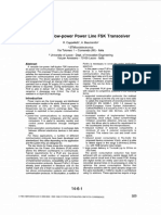 A Versatile Low-Power Power Line FSK Transceiver