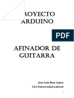 Proyecto - Afinador - Guitarra