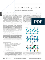 Solid-Solution Phase Formation Rules For Multi-Component Alloys