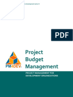 PM4DEV Project Budget Management