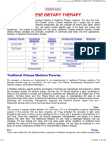 TCM Dietary Therapy