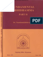 Fundamental Abhidhamma Part 2 - Bhaddanta Dr. Ashin Nandamalabhivamsa