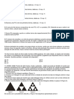 1º Lista de Exercicios de 2º Ano - em (Progressão Geometrica)