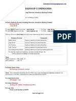 Hadoop Imp Commands