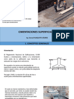 Cimentaciones Superficiales