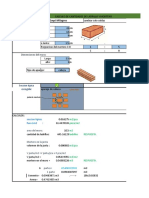 Calculo de Ladrillo - Ejercicio