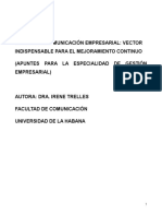 Gestión de Comunicación Empresarial