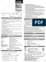 Digital Thermometer: Instruction Manual