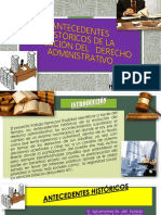 Derecho Administrativo - Antecedentes