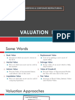 MACR - Module 5 - Valuation in M&A