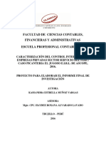 TESIS II Tarea 1 Mejorando La Caracterización y El Enunciado Del Problema. MODIFICAR Anexos y Bibliografia